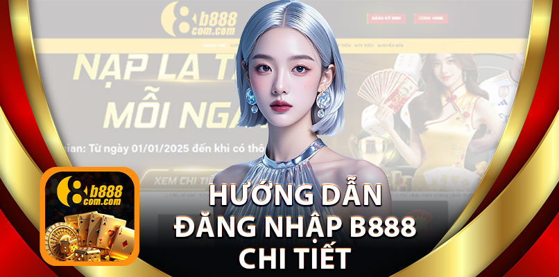 Hướng Dẫn Đăng Nhập Vào B888 Chi Tiết